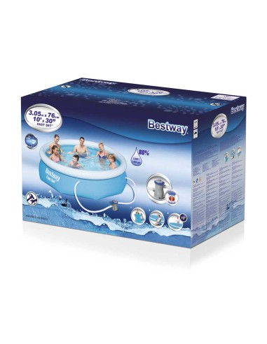 Bestway Басейн Fast Set, 305x76 cм, 57270