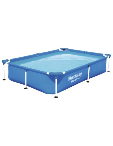 Bestway Steel Pro Плувен басейн 221x150x43 см