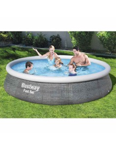 Bestway Надуваем басейн Fast Set с помпа 396x84 см