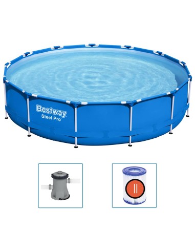 Bestway Steel Pro Басейн с рамка 396x84 см
