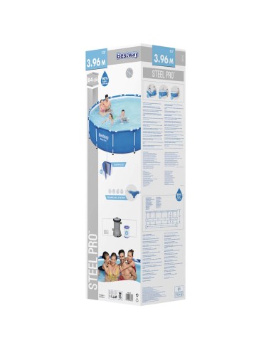 Bestway Steel Pro Басейн с рамка 396x84 см