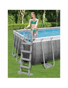 Bestway Flowclear Стълба за басейн, 4 стъпала, 122 см