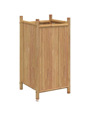 Саксия 40x40x80 см бамбук