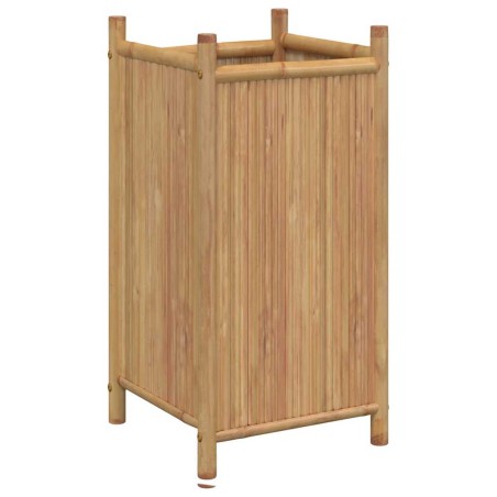 Саксия 40x40x80 см бамбук