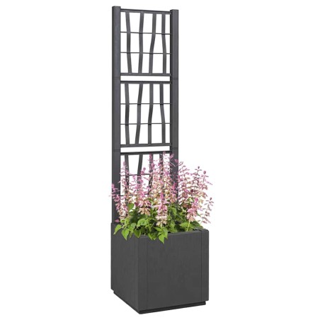 Градинска саксия Антрацит 36 x 36 x 140 см Полипропилен