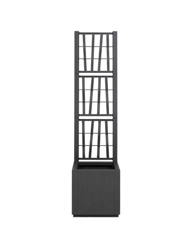 Градинска саксия Антрацит 36 x 36 x 140 см Полипропилен