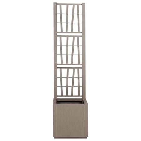 Градинска саксия Сив 36 x 36 x 140 см Полипропилен