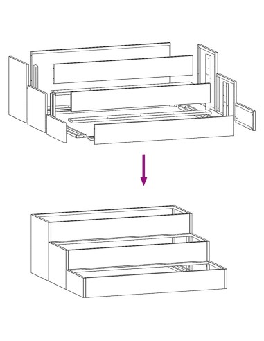 Градинска саксия Черно 90 x 90 x 35 см Стомана