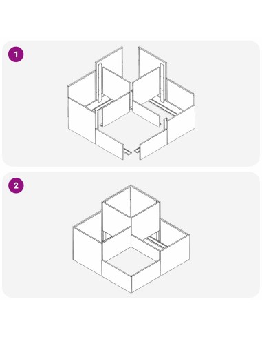 Градинска саксия Черно 100 x 100 x 60 см Стомана