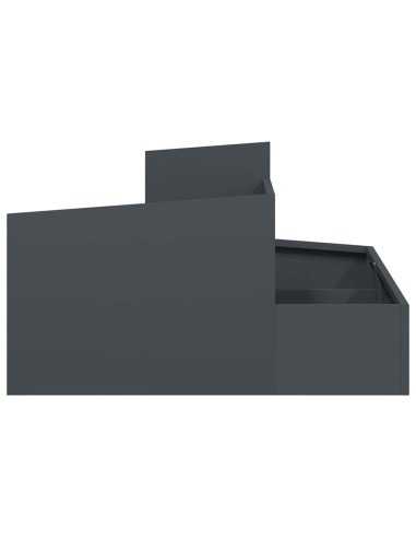 Градинска саксия Антрацит 80 x 80 x 50 см