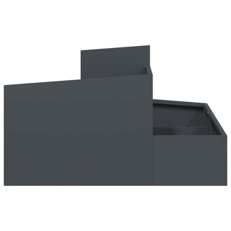 Градинска саксия Антрацит 80 x 80 x 50 см