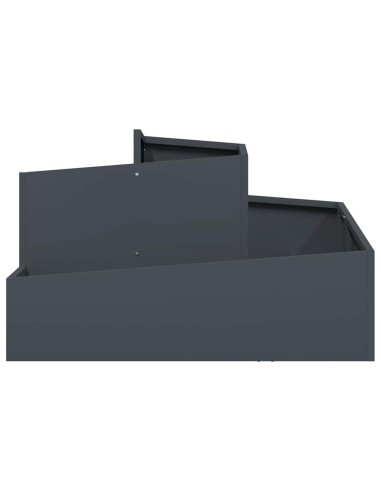 Градинска саксия Антрацит 80 x 80 x 50 см