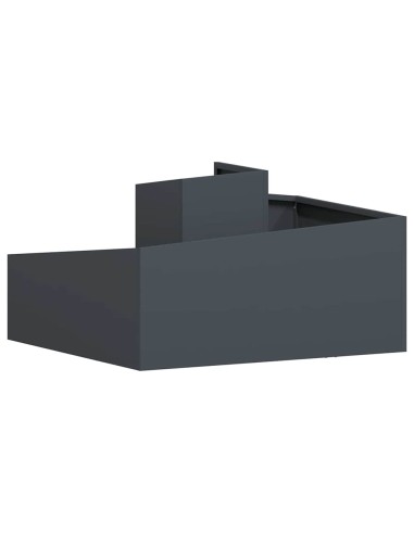 Градинска саксия Антрацит 80 x 80 x 50 см