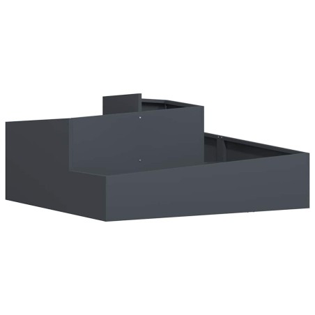 Градинска саксия Антрацит 100 x 100 x 50 cm Стомана