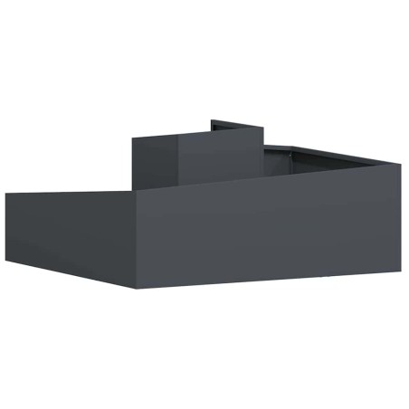 Градинска саксия Антрацит 100 x 100 x 50 cm Стомана