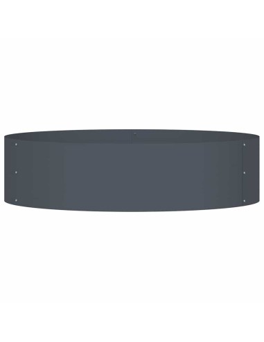 Градински саксии 5 pcs Антрацит 80 x 80 x 20 cm Стомана