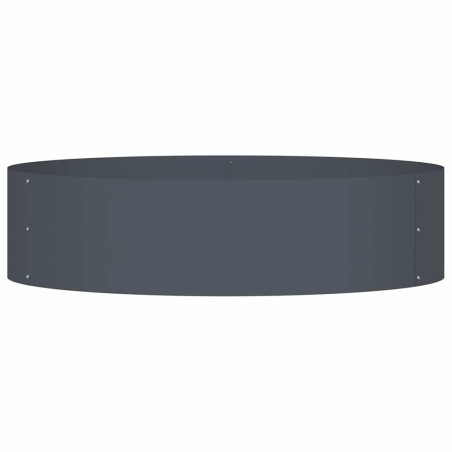 Градински саксии 5 pcs Антрацит 80 x 80 x 20 cm Стомана