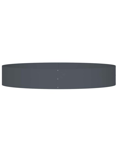 Градински саксии 5 pcs Антрацит 120 x 120 x 20 см Стомана