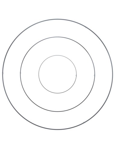 Градинска саксия Антрацит 90 x 90 x 20 см Стомана