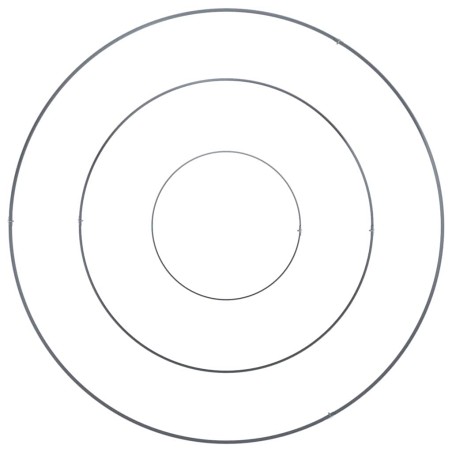 Градинска саксия Антрацит 90 x 90 x 20 см Стомана