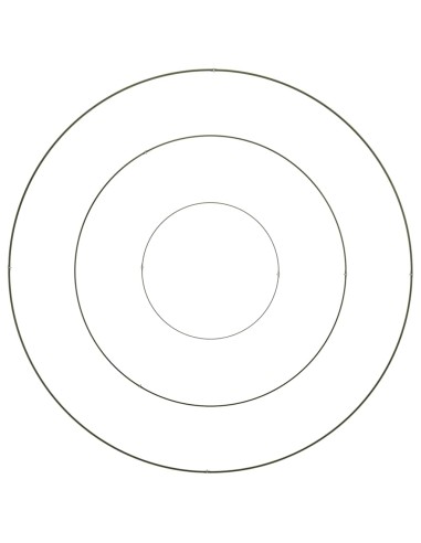 Градинска саксия Маслиненозелен 120 x 120 x 20 см Стомана