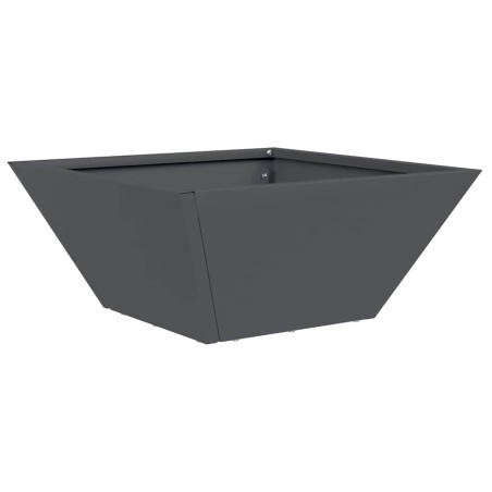 Саксия за градина 5 pcs Антрацит 35 x 35 x 15 см Стомана