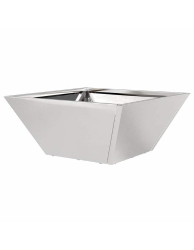 Саксия за градина 5 pcs Сребрист 35 x 35 x 15 см