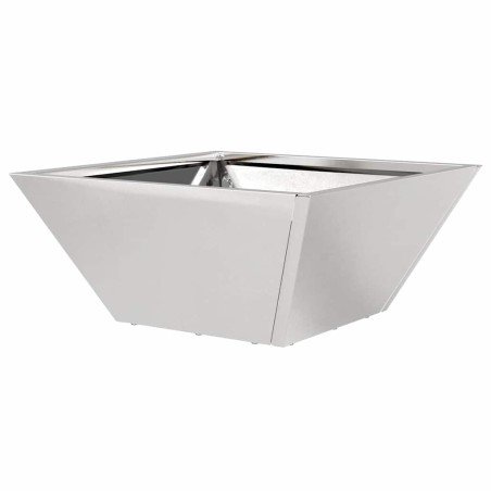 Саксия за градина 5 pcs Сребрист 35 x 35 x 15 см