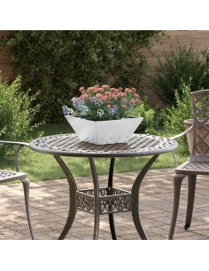 Саксия за градина 5 pcs Сребрист 35 x 35 x 15 см