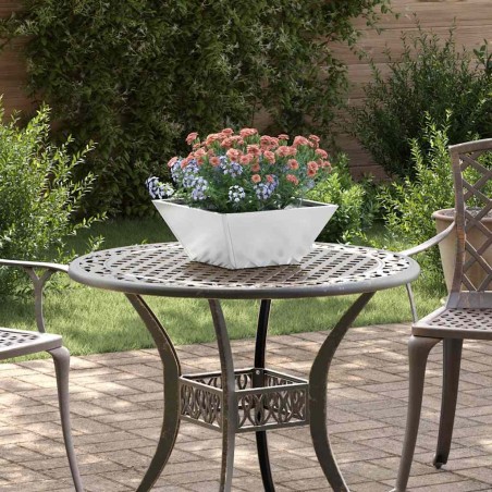 Саксия за градина 5 pcs Сребрист 35 x 35 x 15 см