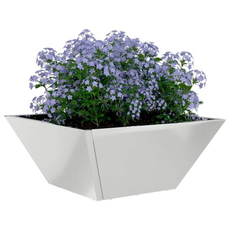 Саксия за градина 5 pcs Сребрист 35 x 35 x 15 см