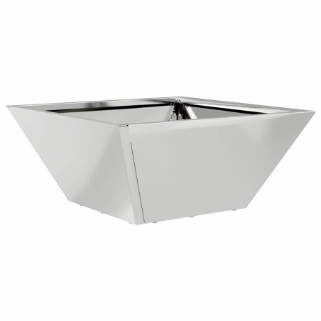 Саксия за градина 5 pcs Сребрист 35 x 35 x 15 см