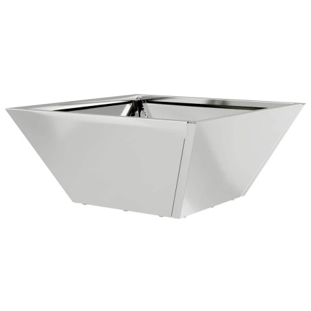 Саксия за градина 5 pcs Сребрист 35 x 35 x 15 см