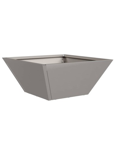 Саксия за градина Ръждясало 35 x 35 x 15 см Патинираща стомана