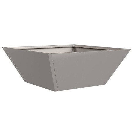 Саксия за градина 5 pcs Ръждясало 40 x 40 x 15 см