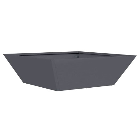 Саксия за градина Антрацит 50 x 50 x 15 см Стомана