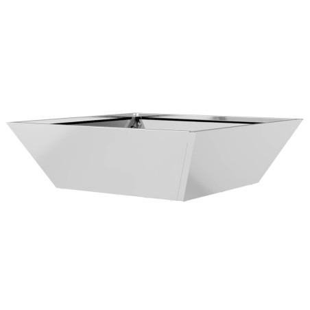 Саксия за градина 5 pcs Сребрист 50 x 50 x 15 см