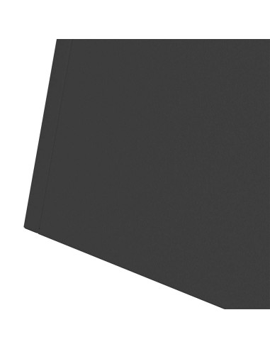 Саксия с колона 2 pcs Черно 40 x 40 x 100 cm Стомана