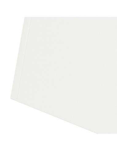 Саксия с колона 2 pcs Бяло 40 x 40 x 100 cm Стомана