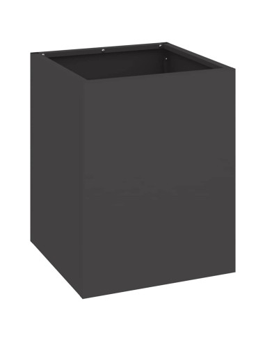 Градинска саксия Черно 32 x 32 x 40 см