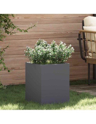 Градинска саксия Антрацит Студено валцована стомана