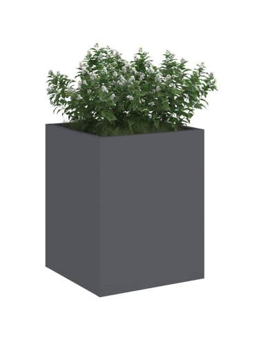 Градинска саксия Антрацит Студено валцована стомана