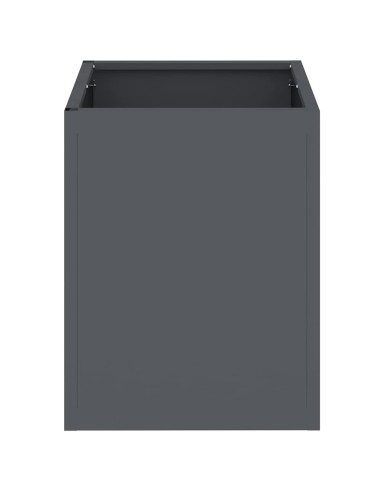 Градинска саксия Антрацит Студено валцована стомана