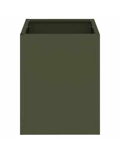 Градинска саксия Маслиненозелен 32 x 32 x 40 см