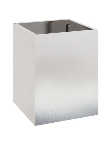 Градинска саксия Сребрист Неръждаема стомана