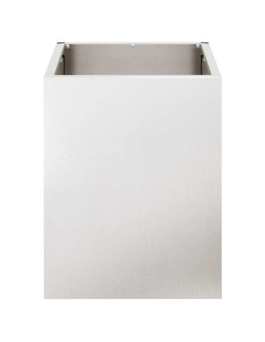 Градинска саксия Сребрист Неръждаема стомана