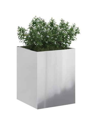 Градинска саксия Сребрист Поцинкована стомана