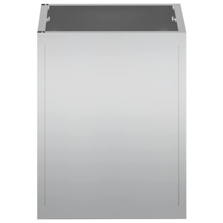 Градинска саксия Сребрист Поцинкована стомана