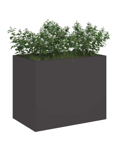 Градинска саксия Черно 50 x 32 x 40 см