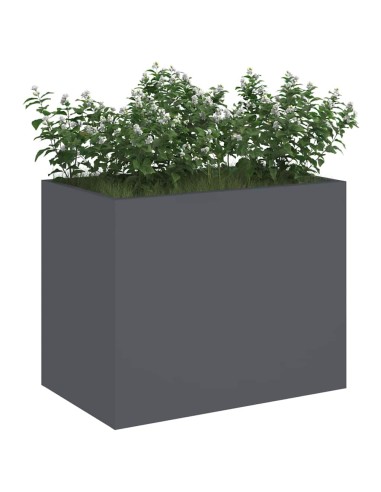 Градинска саксия Антрацит Студено валцована стомана